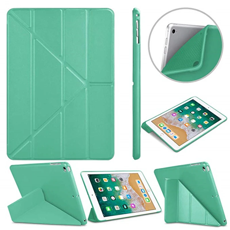 

Tablet Case for iPad Air 2 case For ipad 5 6 Flip Full Cover Drop Resistance For ipad 6th Generation Case Stand Protective Shell