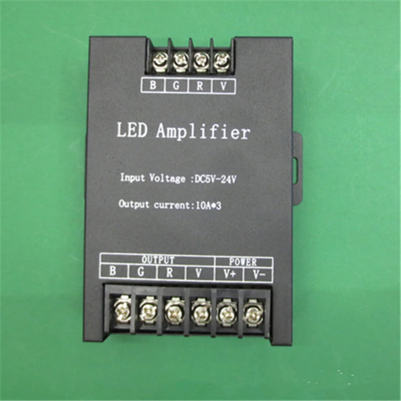Led RGB Amplifier Controller input 5V/12V/24V 30A Signal