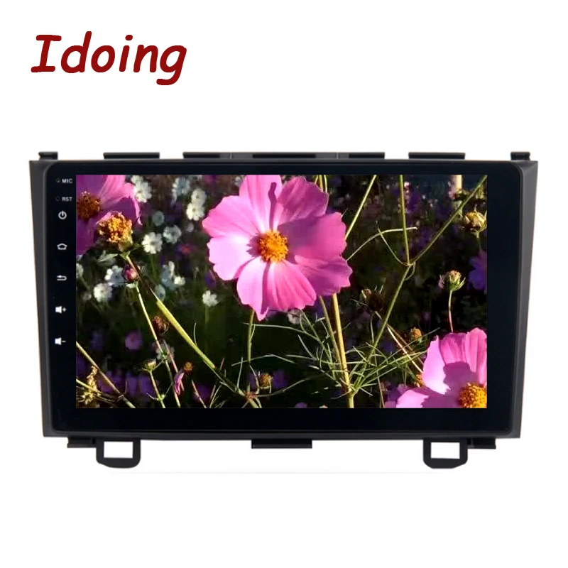 Excellent Idoing 1Din 9"Android8.0/7.1For Honda CRV 2006-2011 4G+32G 8Core Car GPS Multimedia Player Steering-Wheel Navigation Fast Boot 4