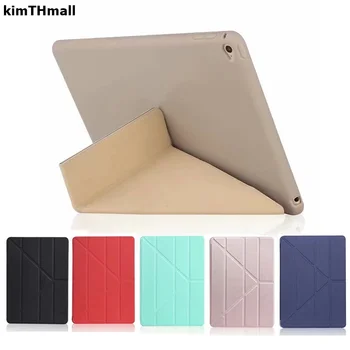 

Case For Apple iPad mini 5 2019 case Smart Sleep leather Multi-Fold Silicone Case for iPad mini 1 2 3 4 case 7.9 inch kimTHmall