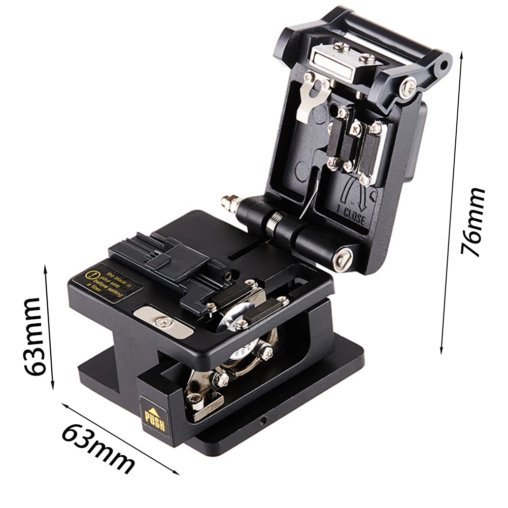 Резка дома простой в использовании Splicer Портативный волоконный резак одножильный металлический Кливер оптический кабель холодной сварки Инструмент регулируемый