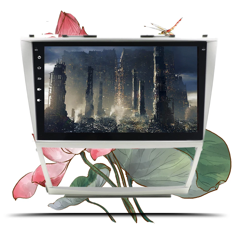 10 1 &quotAndroid 0 Автомобильный dvd Плеер Мультимедиа стерео радио navi gps магнитофон для