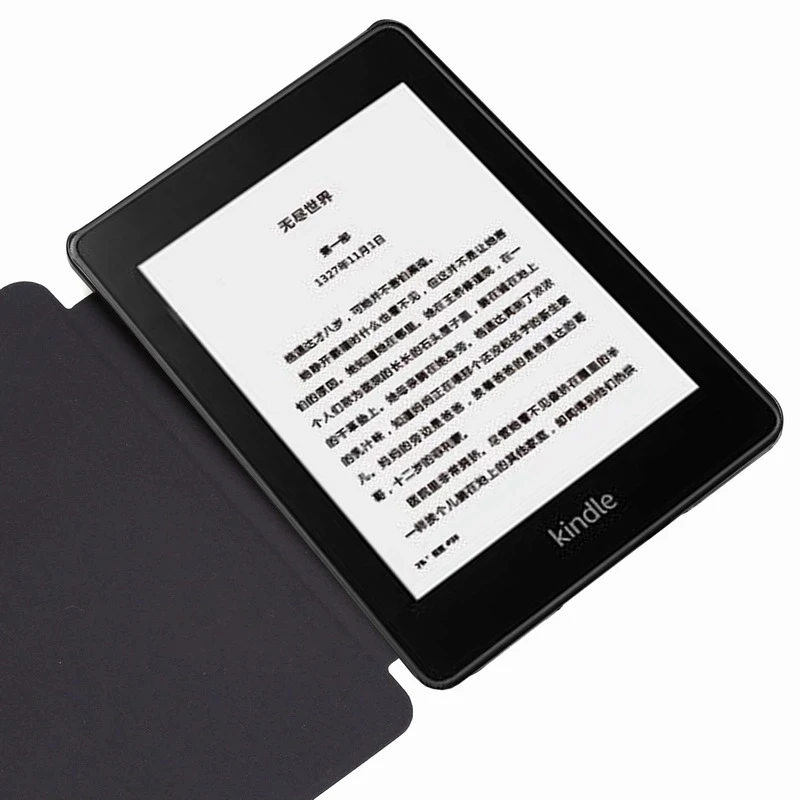 Тонкий Умный Магнитный чехол с принтом оленя для Amazon Kindle Paperwhite 2018 для чтения электронных книг, умный чехол для funda Kindle Paperwhite 4