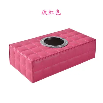

Jewelry Organizer Gift Box Free Shipping 2019 New Fashion Car Imitation Sheepskin For Grain Tissue Pu On-board Jewelry Boxes