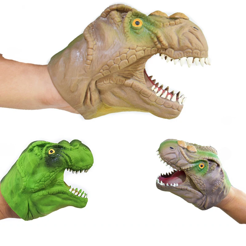 

Eva2king Dinosaur Hand Puppet Animals Peluches Puppets Fantoches Toys for children kids Animales de juguete Marionette Toy