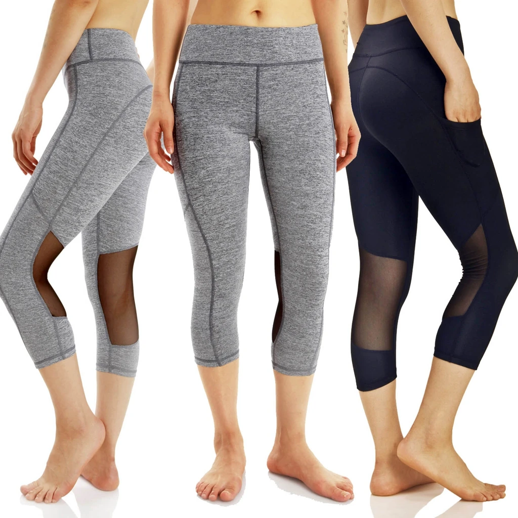 New Fashion Women Casual Solid Calf-Length Pants Slim Fitness High Waist Clothes Tights | Женская одежда