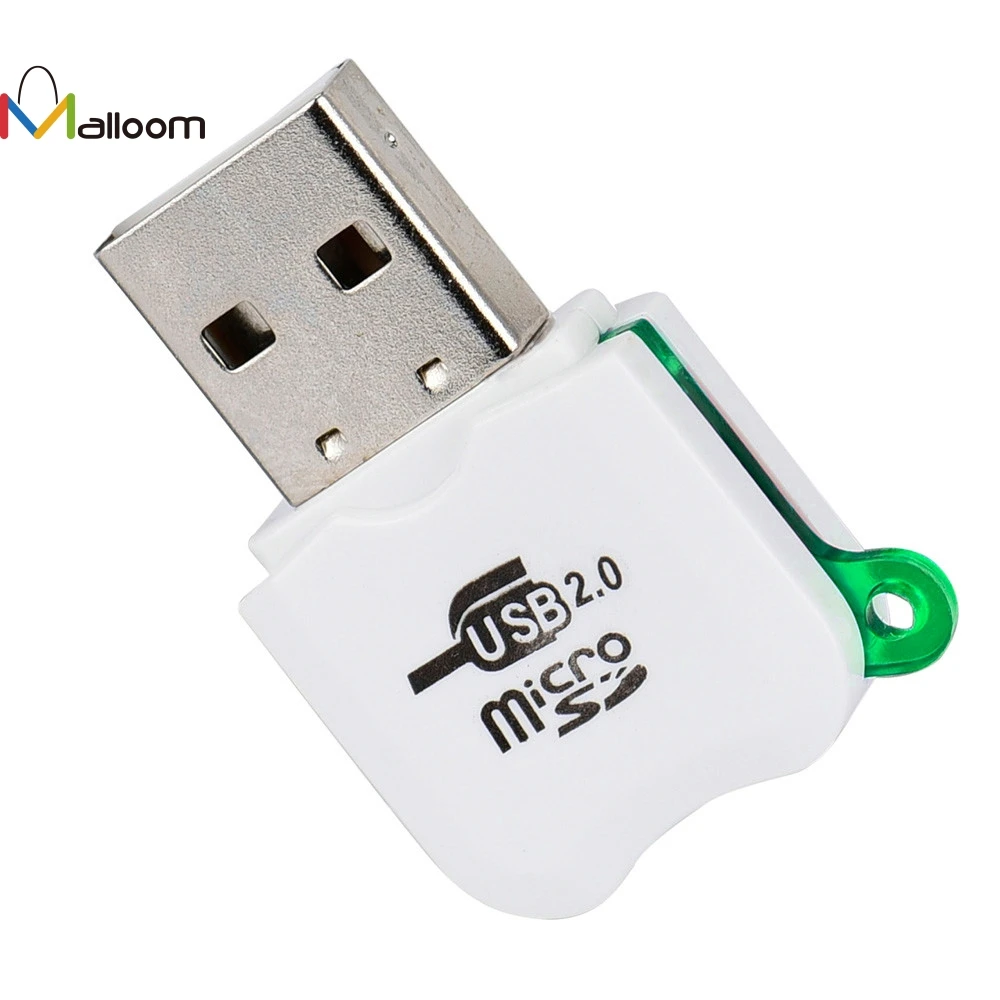 Malloom Новое поступление Цена высокоскоростной мини Micro SD USB 2,0 Micro TF T-Flash памяти SD кард-ридер адаптер#20
