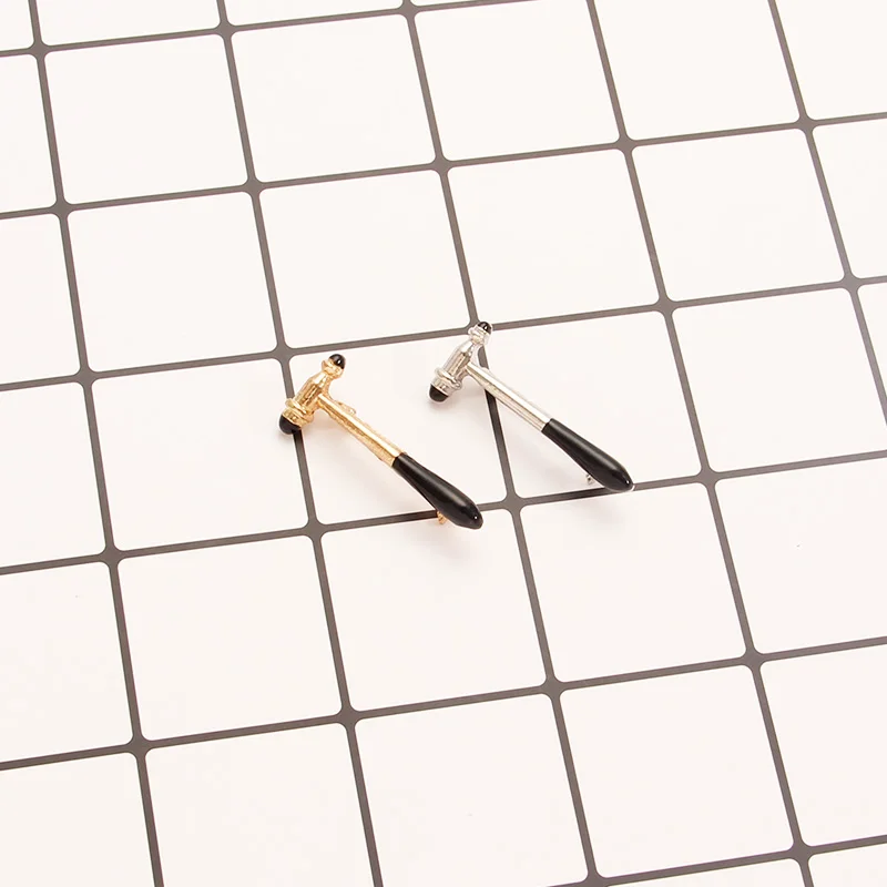 2 шт./компл. рефлекторная брошь с изображением молотка булавка медицинский