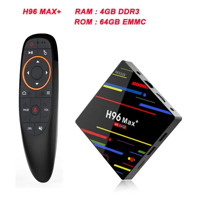 4GB 64GB ATV H96 max android 9,0 smart tv box ram 4G rom 64G 2,4/5g wifi 4K HD2.0 NETFLIX 1 год IPTV, французский Италия, Испания Европа ip tv box tv - Цвет: 4GB 64GB ATV