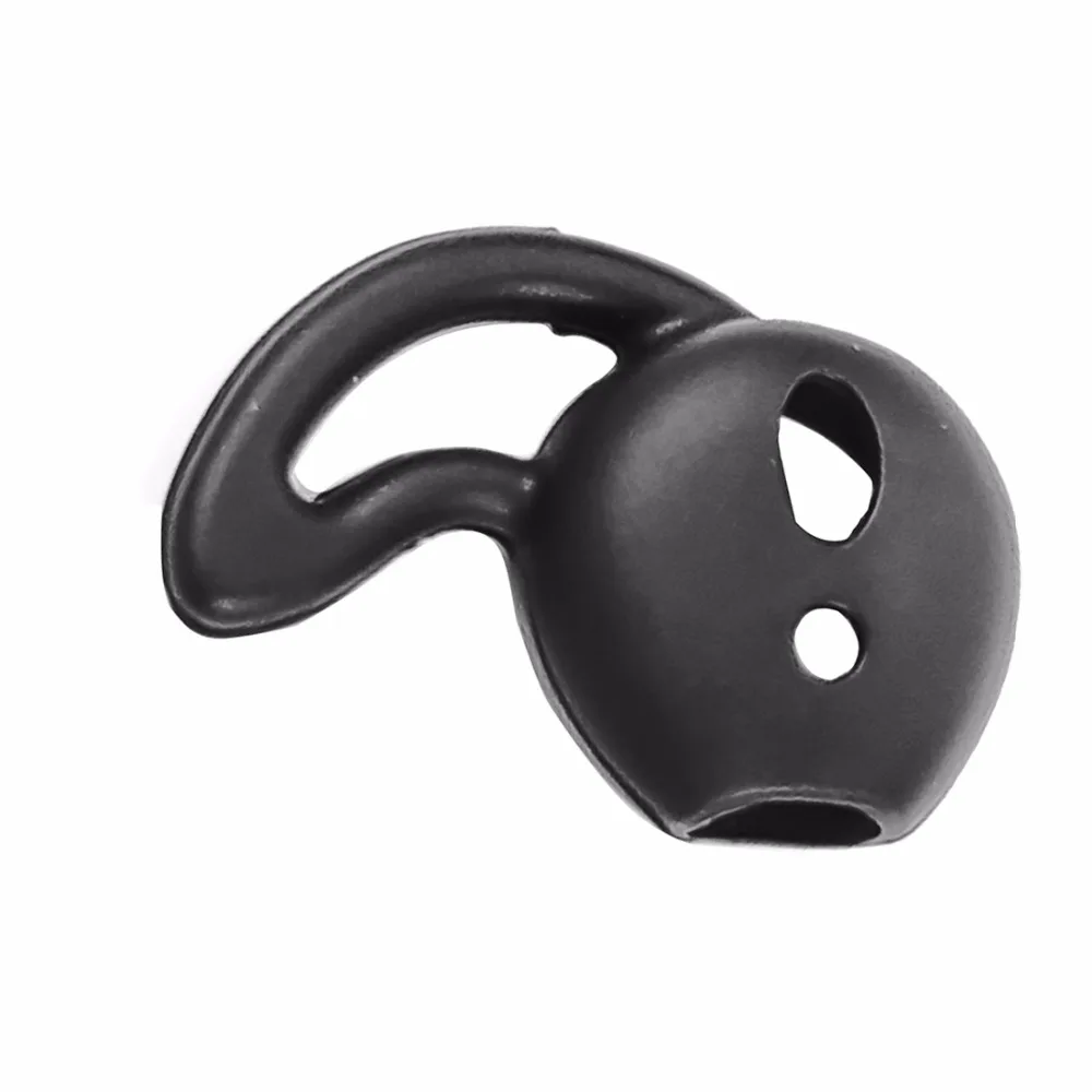 2 шт. Мягкий силиконовый чехол для наушников для Apple AirPods EarPods противоскользящая сменная Крышка для ушей наушники с крючком спортивные аксессуары