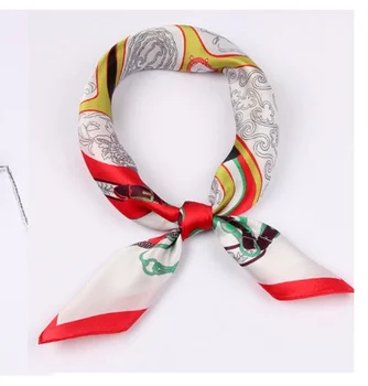 

Shistal-pure real silk square scarf 55*55cm fashion print women and girl brand shawl 2018 new design No. 26