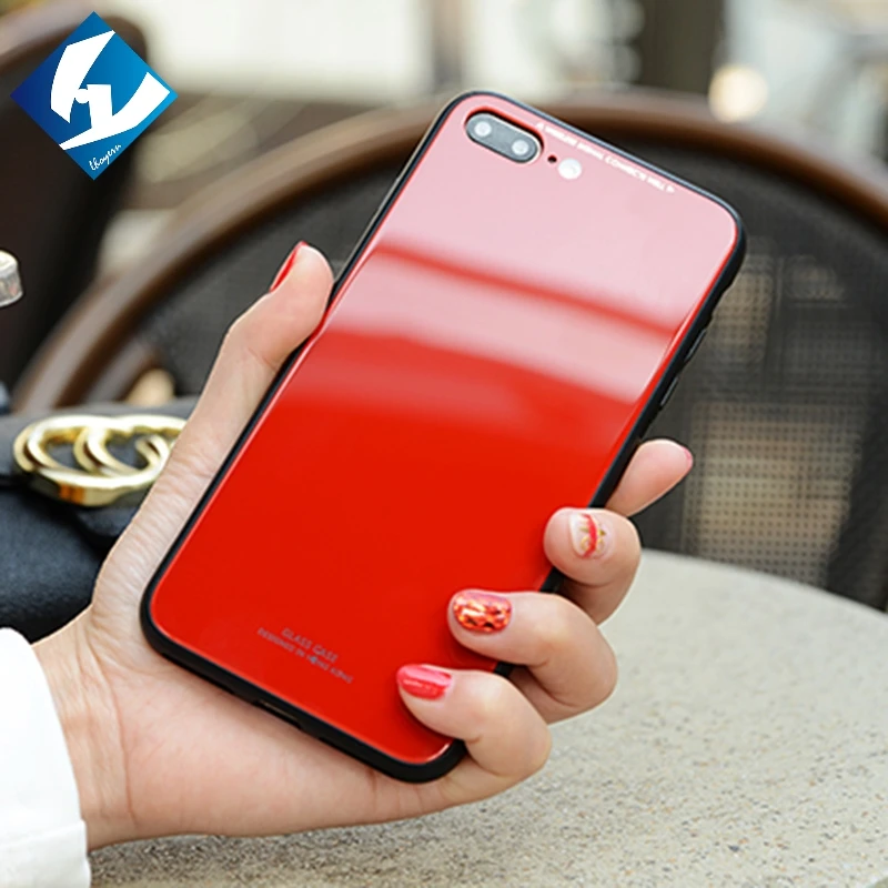 Закалённое Защитное стекло для iphone X 8 7 6 6s плюс роскошный защитный Жесткий Чехол