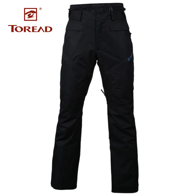 

Toread Men's Trousers 2018 Autumn Windproof Warm New Snow Ski Pants Casual Outdoor Breathable Hiking Sports Pants HAPF91159