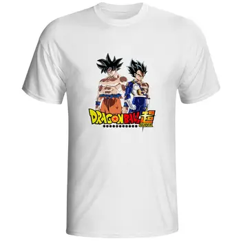 

Dragon Ball Super Son Goku And Vegeta Ultra Instinct T-shirt Anime Cartoon Hip Hop Skate T Shirt Cool Pop Rock Women Men Top Tee