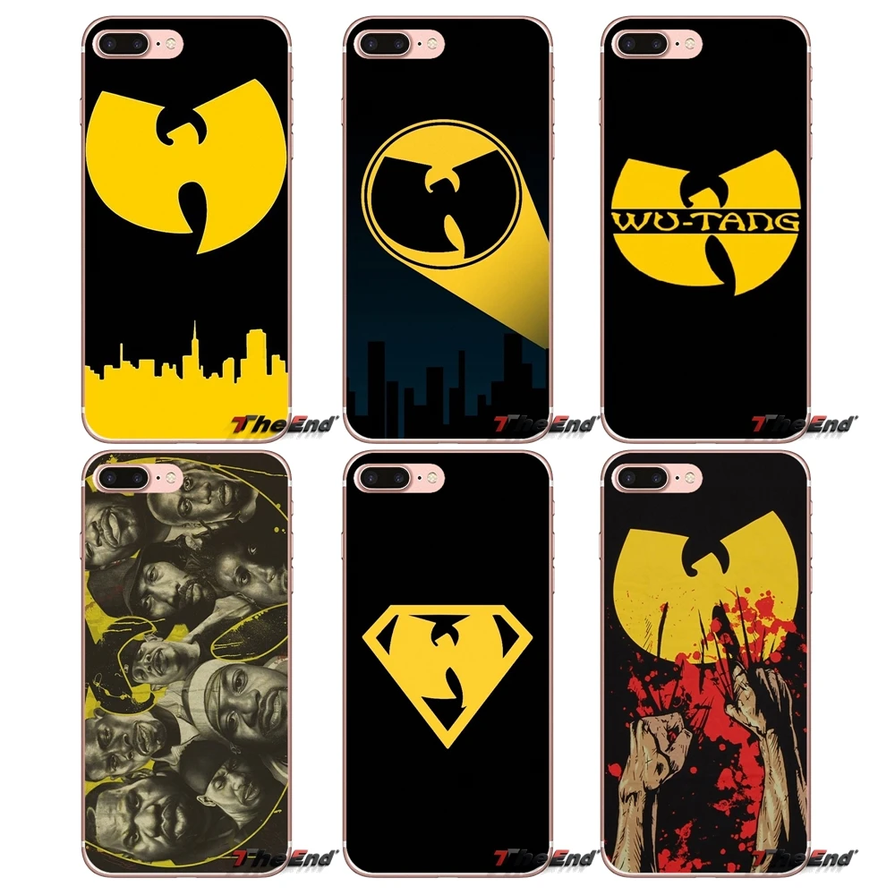 Wu Tang Clan хип хоп рэп Группа мягкий чехол из ТПУ для Apple iPhone X 4 4S 5 5S SE 5C 6 6S 7 8 Plus 6Plus 7plus