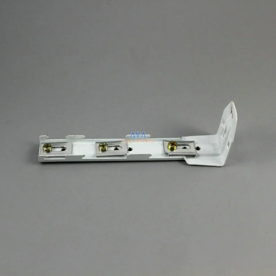 L Shape Curtain Track Bracket Curtain Triple Tracks Brace 140x22x42mm 4 Pieces