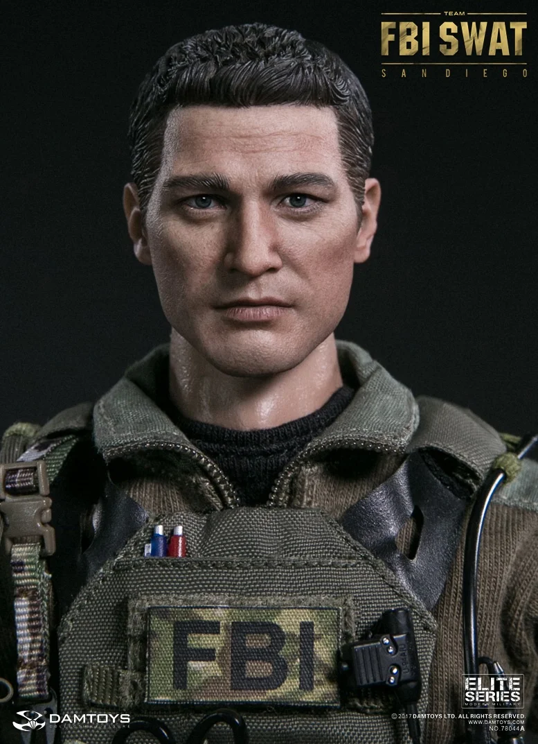 Плотина игрушки 78044A элитная Серия США FBI SWAT команда агент Сан DIEGO 1/6 фигурка|1/6