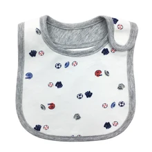 1PCS 100% Cotton Newborn Baby Bibs Waterproof Bib Bandana Bibs For Kids Girls Bib Baby Clothing