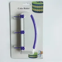 Mijiang аксессуары для украшения торта поставки пластиковая линейка для торта, украшение для Рождественского торта дизайн инструменты торт выравниватель ZDZ-MJ-2216