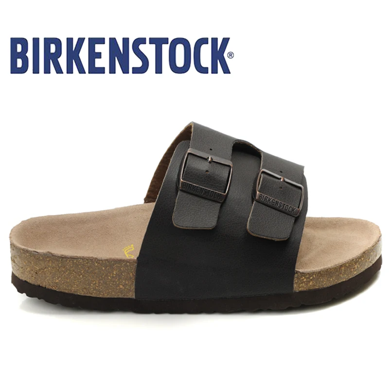 

Birkenstock Original New Arrival Slippers Men Summer On Beach Slides Sandals Party Shoes Men Unisex 806 Cork Sandals Slippers