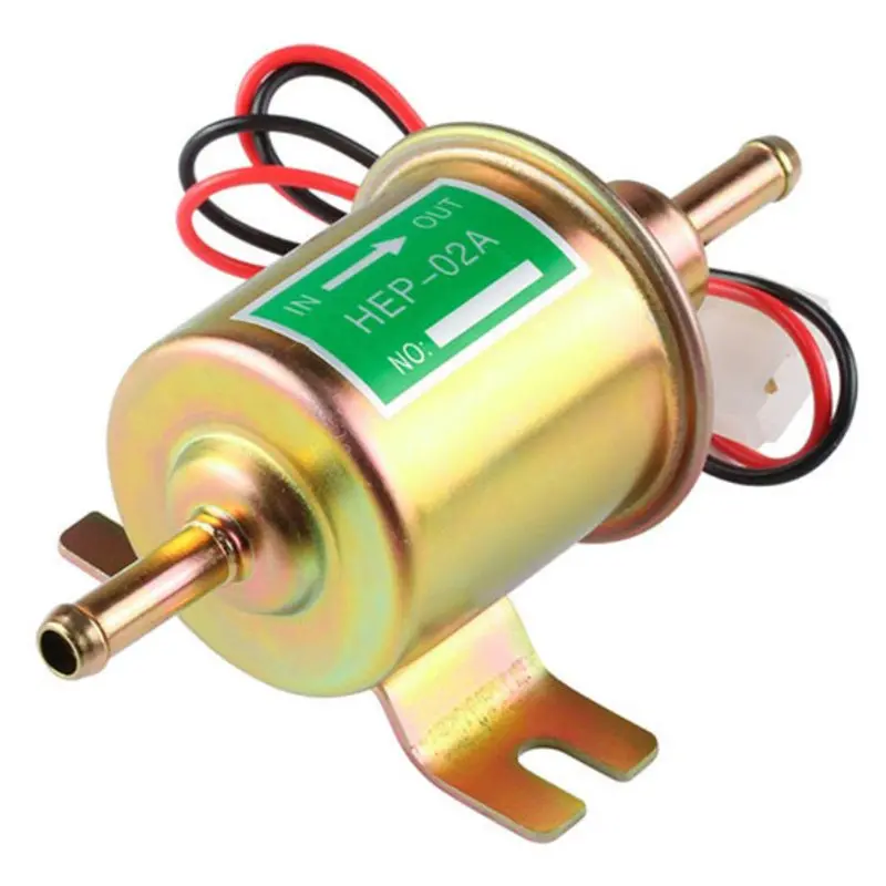 

Car Electric Fuel Pump 12V Universal Auto Pressure Fuel Pump Car Carburetor Motorcycle ATV Diesel Petrol Auto Replacement Parts