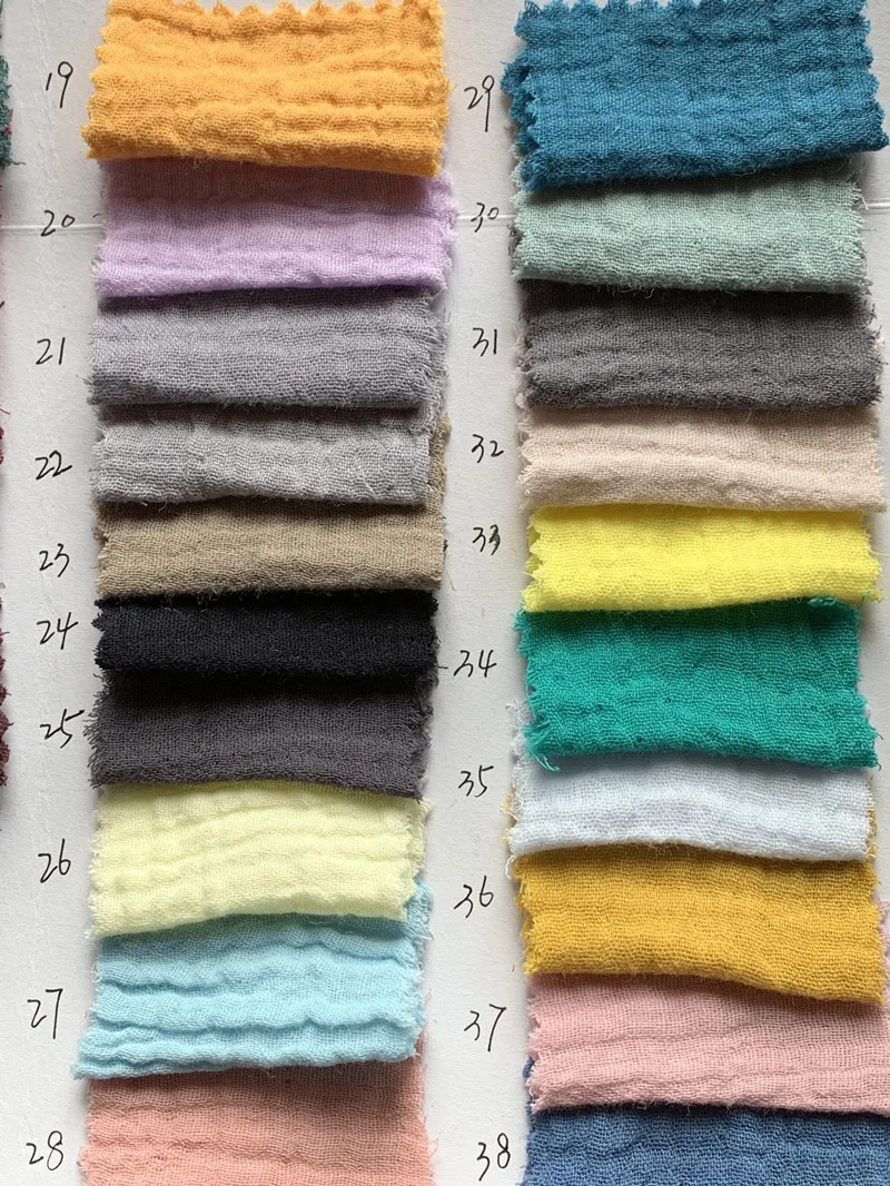 Soft Cotton Gauze Fabric 5