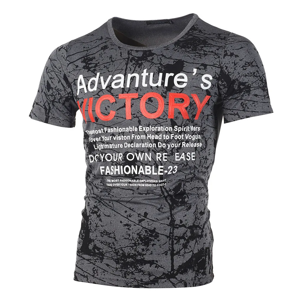 Футболка для спортзала Advanture's Victory, Спортивная футболка, Мужская футболка с коротким рукавом для бега, мужские футболки для фитнеса, топ для фитнеса, Спортивная футболка Rashgard - Цвет: Gray
