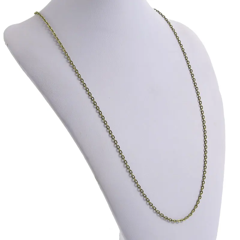 8SEASONS Link Chain Necklaces Antique Bronze 76.2cm long(30"),12PCs