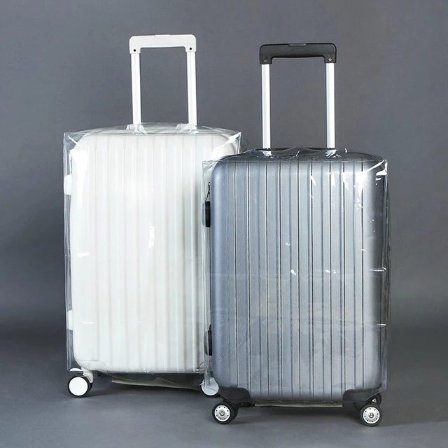 Clear PVC Luggage Cover Travel Accessories Suitcase Dustproof Luggage ...