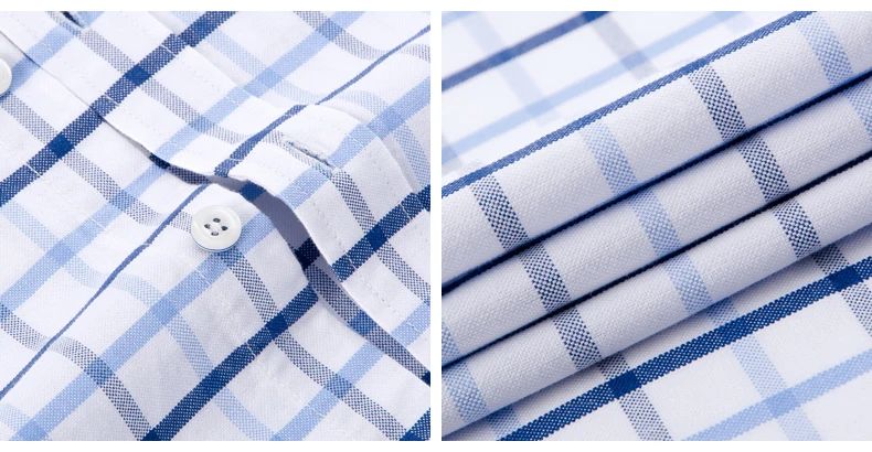 Хлопок 100% Для мужчин рубашки Новинка; футболки дизайн супер высокое качество Оксфорд Для мужчин рубашка с длинным рукавом Тонкий 5XL