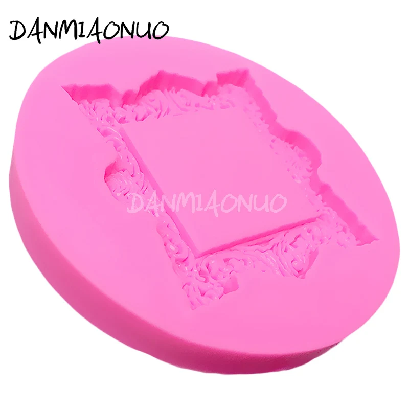DANMIAONUO шоколадная рамка инструмент для украшения торта силиконовая розовая форма силиконовая форма для помадки форма для выпечки нож для мыла