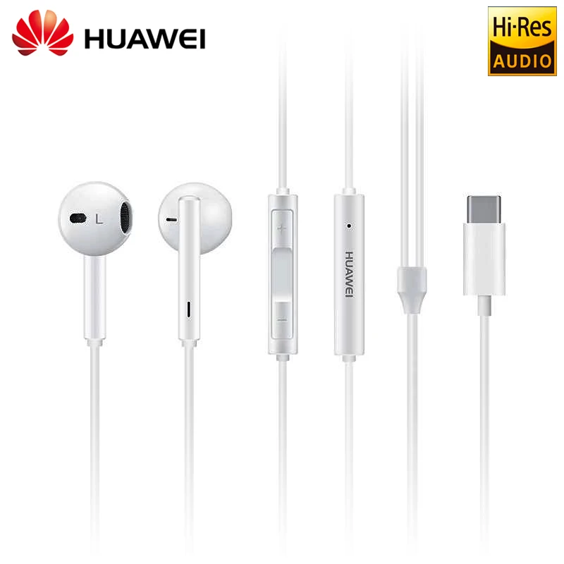 

HUAWEI CM33 USB TYPE C Earphone with Mic Volume Control For Mate 10 Mate 10 Pro P20 Por P30 p30 Pro XIAOMI MI 9 8 7 6 6X MIX2