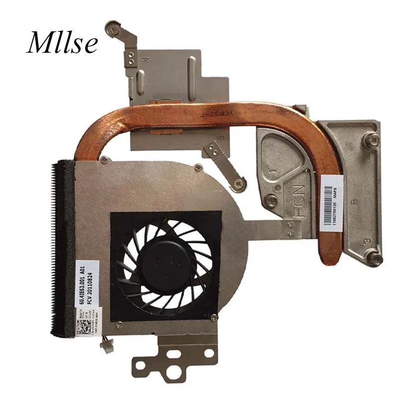 

Free Shipping CN-0J1VPC 0J1VPC Radiator For dell Inspiron 15R N5110 Laptop CPU GPU cooling fan heatsink