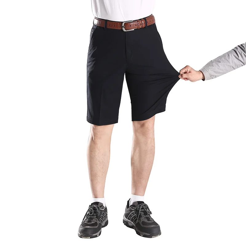 Мужские шорты и брюки повседневные Прямые до колена с несколькими карманами