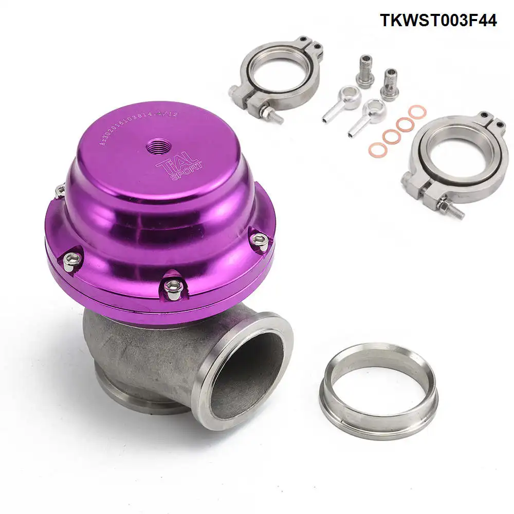 V44 MVR 44 мм тиски Внешний Набор заслонок 24PSI турбинный регулировочный клапан TKWST003F44 - Цвет: Фиолетовый