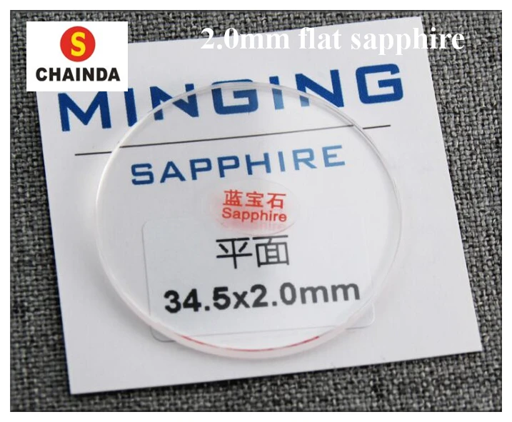Rodada de Safira! 1pc de 30mm a 42mm Milímetros Grosso Plano Frete Grátis Tamanho 2.0