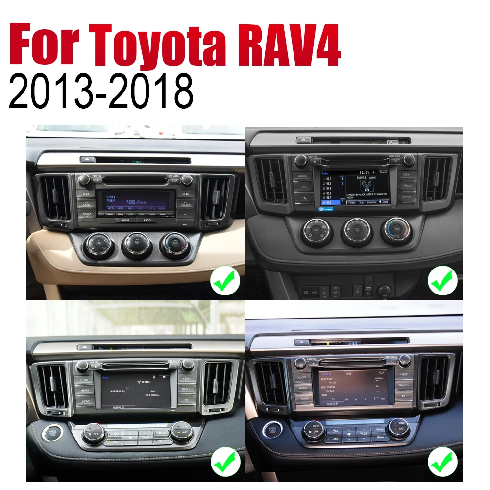 Flash Deal ZaiXi Auto Radio 2 Din Android Car Player For Toyota RAV4 2013~2018 GPS Navigation BT Wifi Map Multimedia system Stereo 2