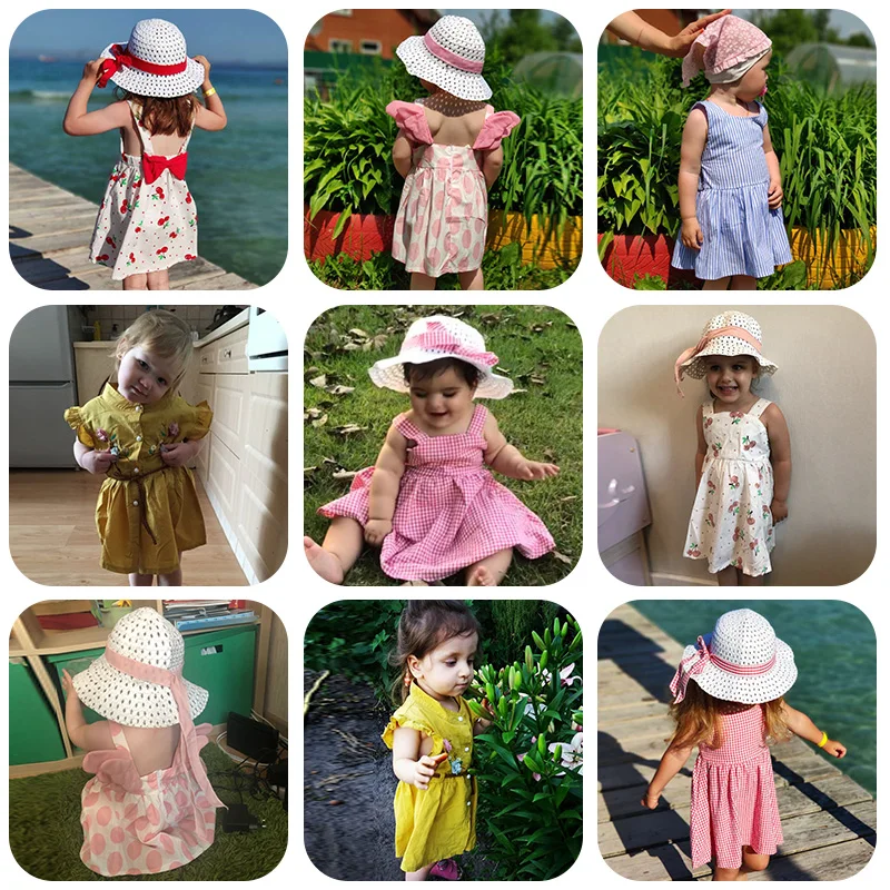 Melario/комплекты одежды для малышей, коллекция года, летнее платье без рукавов для девочек, комплекты из трех предметов, короткие штаны+ платье, комплект в полоску для малышей 6-24 лет