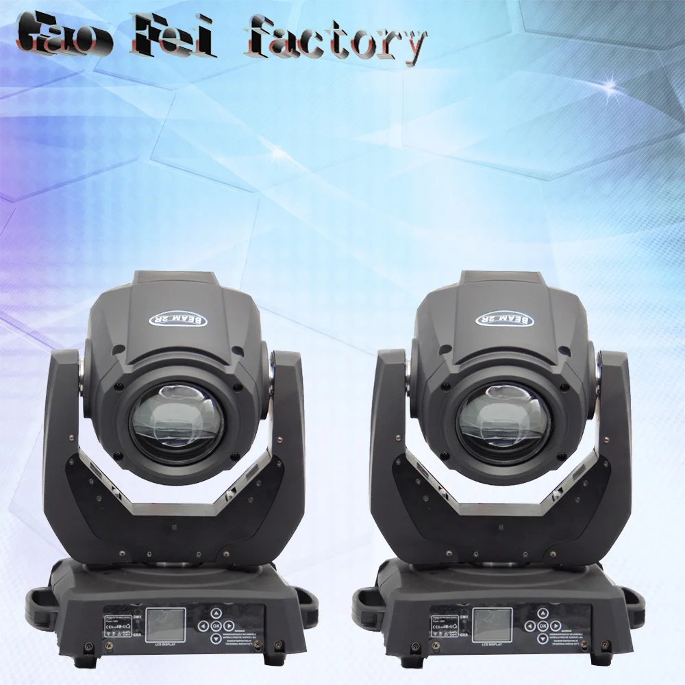 

2 pcs/lot 130W sharpy beam 2r moving head light DMX 14CH Yodn 2R lamp 2R 130W beam zoom light moving head spot light