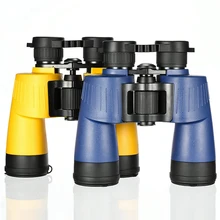 Powerful 7x50 HD Binoculars Handheld Waterproof Lll Night Vision Binocular Long Eye Relief Telescope for Outdoor Camping Hunting