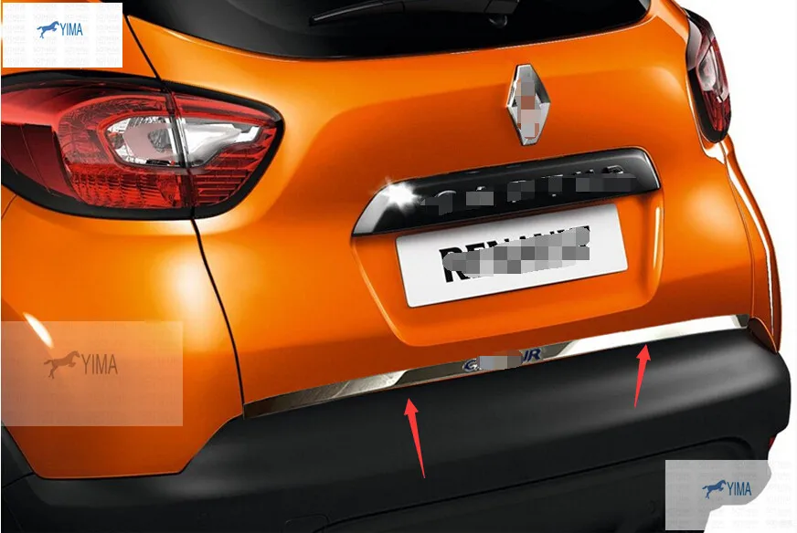 Lapetus задняя Задняя Крышка багажника полоса для отделки дверей Накладка Renault Captur