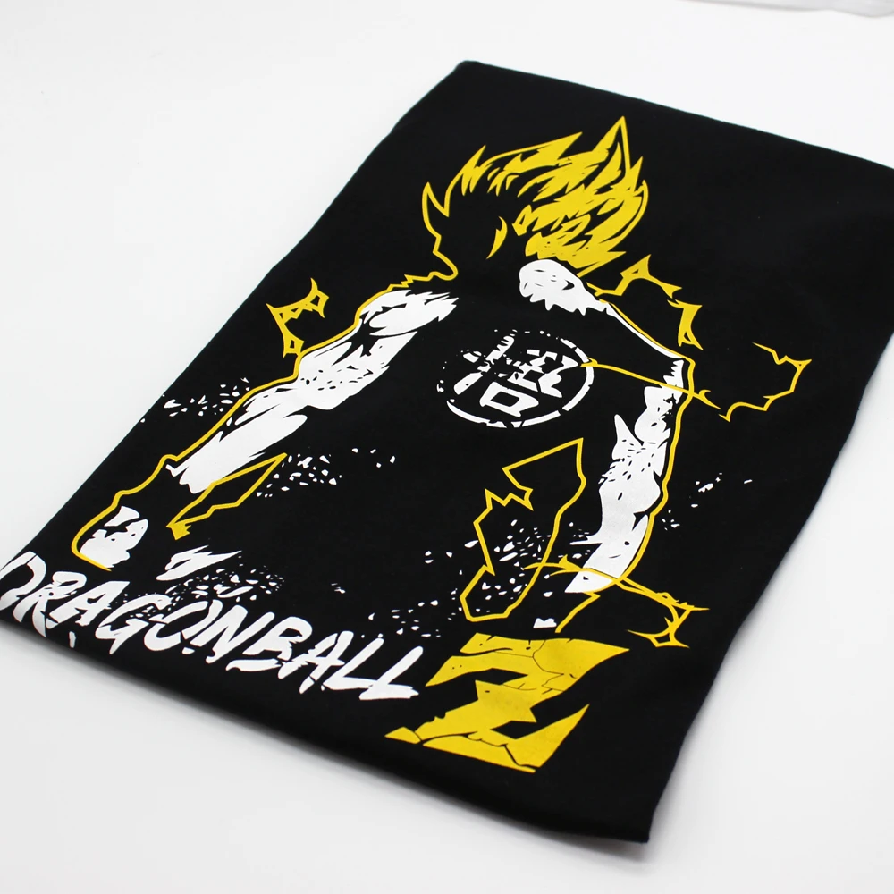 Hillbilly Dragon Ball Z Укун Супер SAIYA с полной силой Футболка с принтом человека Костюмы Лидер продаж уличная одежда футболка для мужчин