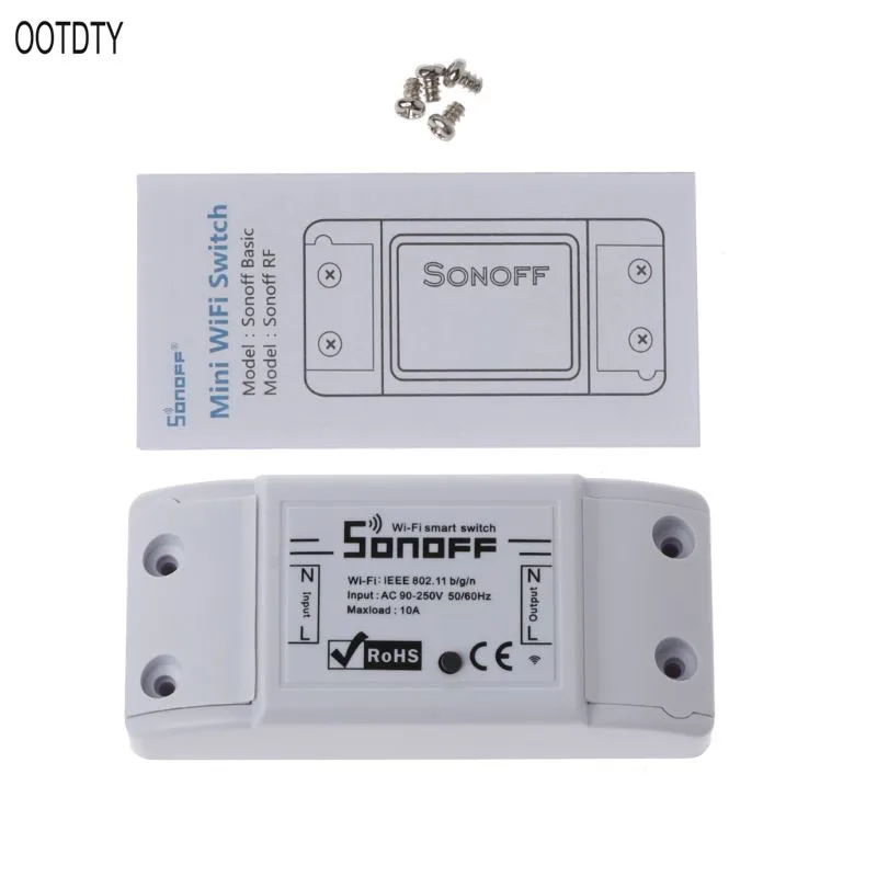

Smart Home Wifi Wireless Switch Remote Control Auto Relay Module Apple Android