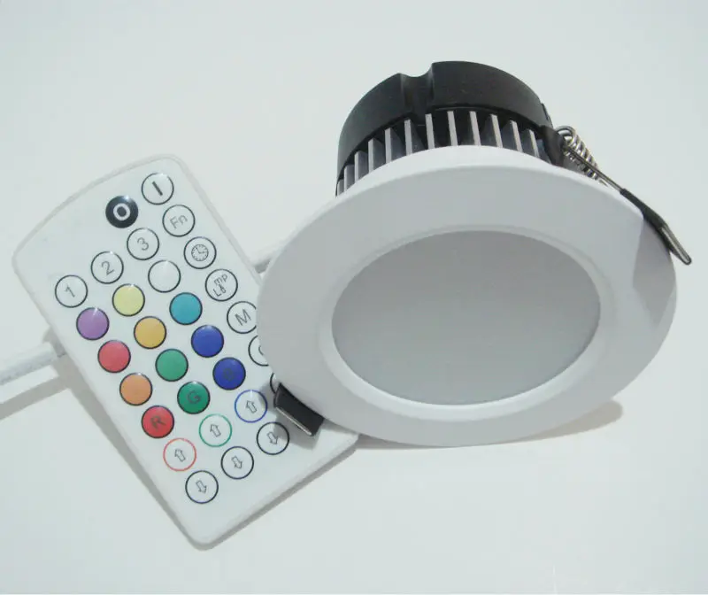New Arrival Multi function 2.5 inch Recessed Down light Remote control