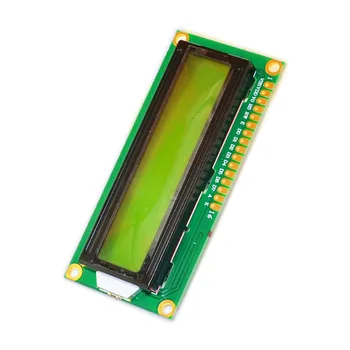 

Free shipping! 2PCS Raspberry Pi LCD 1602 Yellow and green screen with backlight LCD display LCD-1602-3.3V