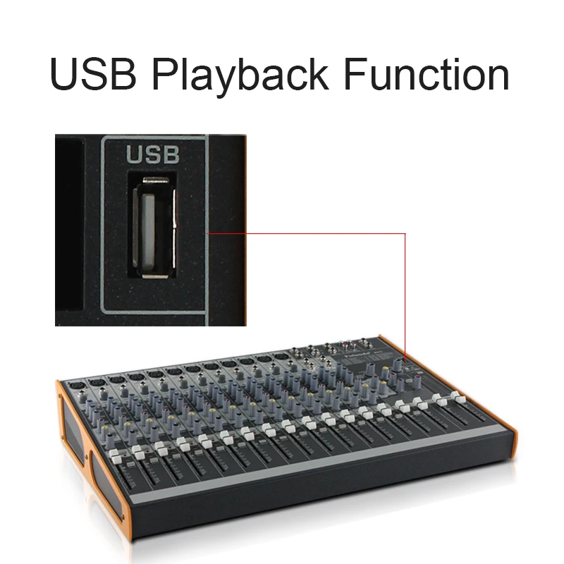 Fuluode MIX Series Professional 8/12/16 Channel