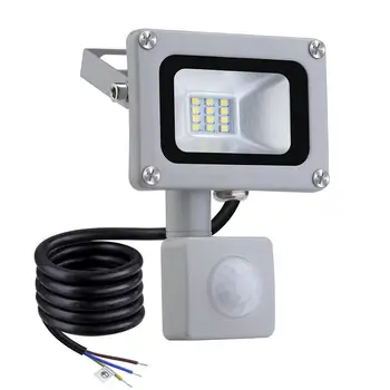 

Motion Sensor LED Floodlight 10W Led Flood Light Spotlight Outdoor 220V IP66 Outdoor Wall Lamp Flood Light