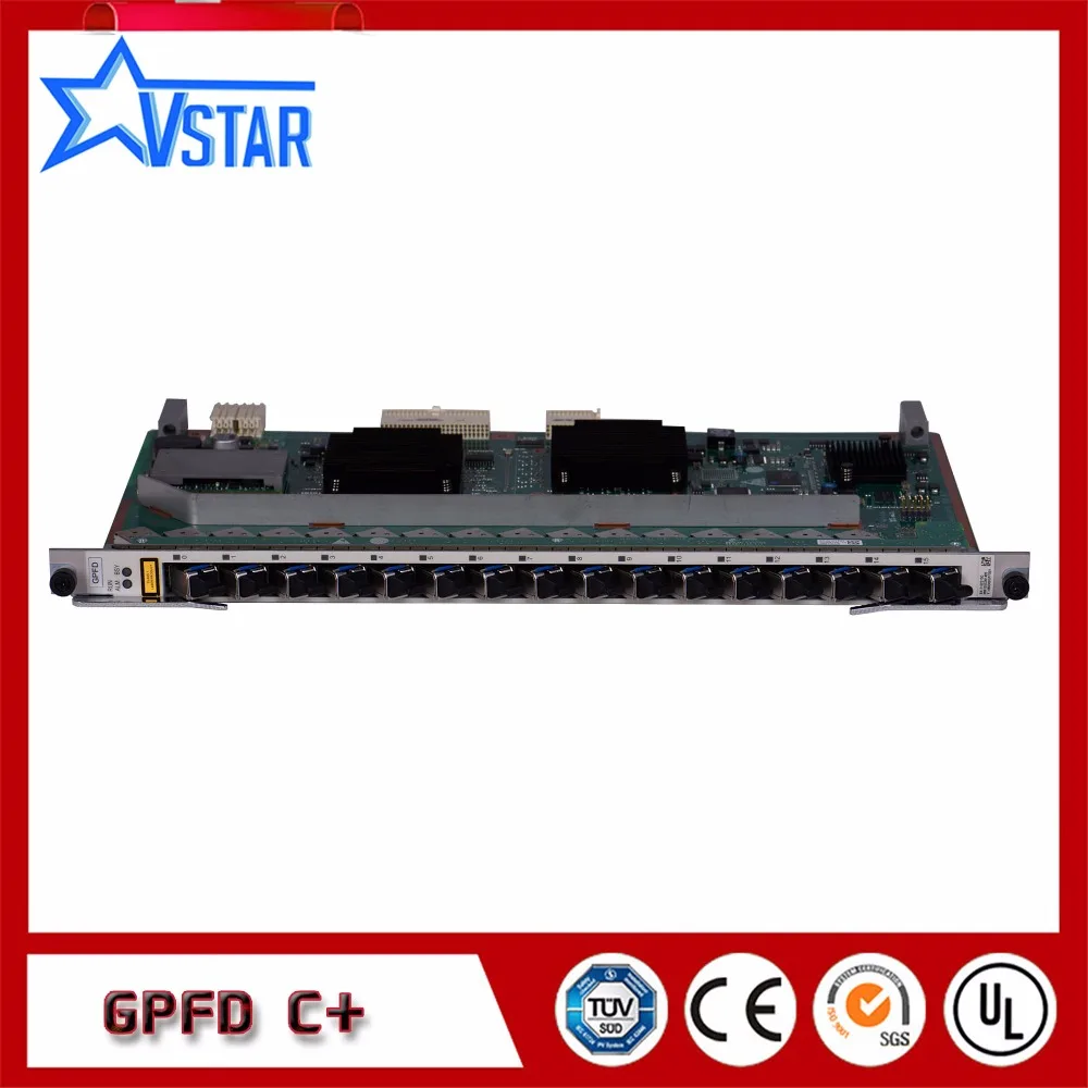 

Original HUAWEI GPFD 16 Ports GPON Board With 16 pcs Class C+ SFP module