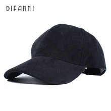 Difanni модные женские туфли Бейсбол Кепки унисекс Casquette Snapback Кепки S Шапки для Для женщин Для мужчин Винтаж Регулируемый Кепки S одноцветное Цвета