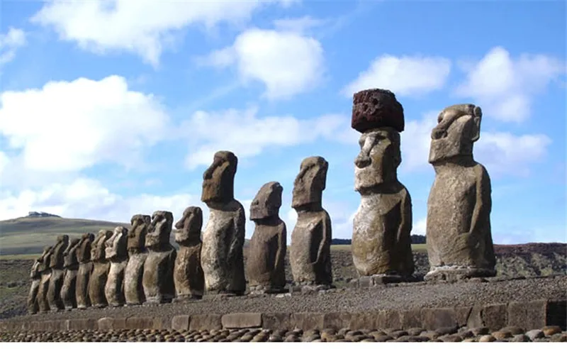 Easter Island Moai Stone Statues Ice Trays 8